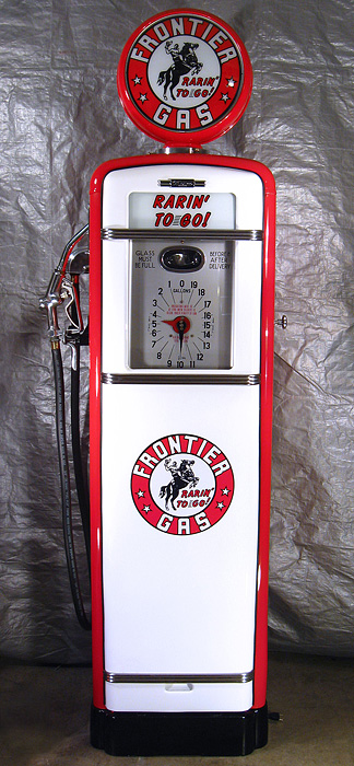 Gilbert & Barker 96C Frontier Gas Pump - Front View