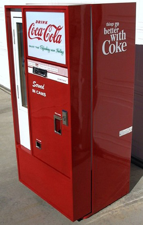 Coca Cola Vendo 56 Machine - Right View